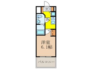 リッツ新大阪の物件間取画像